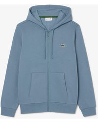 Lacoste - Hoodie Mit Durchgehendem Reißverschluss Für Herren - Lyst