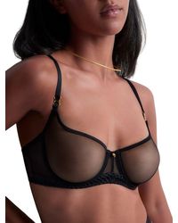 Aubade - Sheer Emotion Half Cup Bra - Lyst