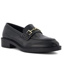 Dune - Ladies Give Snaffle-trimmed Loafers Leather - Lyst