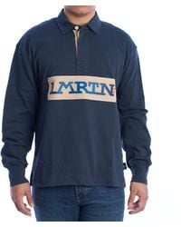 La Martina - Over Fit Long Sleeve Polo Ump316-Js305 - Lyst