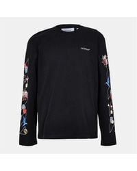 Off-White c/o Virgil Abloh - Diag Skate T Long Sleeve T-Shirt - Lyst