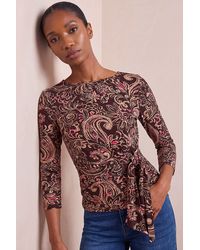 Roman - Petite Tie Side Top - Lyst