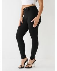 TRUE RELIGION - Ponte Curvy Jennie High Rise Skinny - Lyst