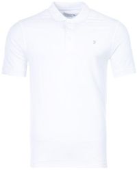 Farah - Cove Organic Modern Fit Polo Shirt - Lyst