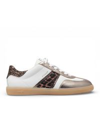 Tamaris - Leather Trainers Sneaker Shoes - Lyst