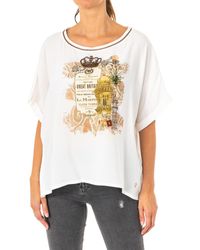 La Martina - Short Sleeve Round Neck T-Shirt Lwre32 - Lyst