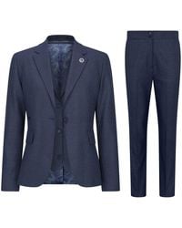TruClothing - Three-Piece Tailored Fit Suit - Lyst