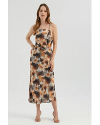 Hiccup - Tie Dye Cami Top & High Waist Slip Maxi Skirt Coord - Lyst