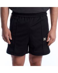 Palm Angels - Monogrammed Sports Shorts Pmcl004R24Fab0011004 - Lyst