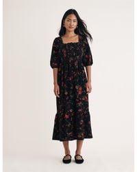 Nobody's Child - Nobodys Elsa Square Neck Midi Dress - Lyst