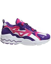 Mizuno - Sport Style Wave Rider 1 Trainers Leather - Lyst