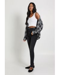 Boohoo - Tall High Waist Booty Lifting Skinny Jean - Lyst