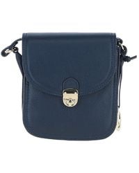 Ashwood Leather - Elegant Crossbody Bag With Twist Lock - Lyst