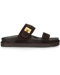 Steve Madden - Suede Take Two Sandals - Lyst