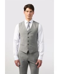 Alexandre Silver Label - Single Breasted Five Button V-Neck Tailored Suit Waistcoat - Lyst