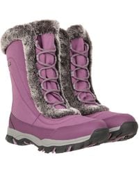 Mountain Warehouse - Ladies Ohio Snow Boots (Dark) - Lyst