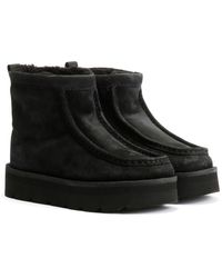 Clarks - Meare Rooey Suede Boots - Lyst