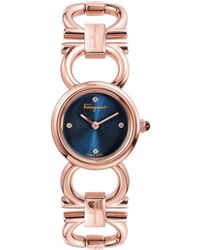 Ferragamo - Double Gancini Rose Watch Sfyd00421 Stainless Steel (Archived) - Lyst
