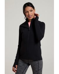Mountain Warehouse - 'Blackout' Full Zip Midlayer Stretchy Quick Wick Zip Active Jumper - Lyst