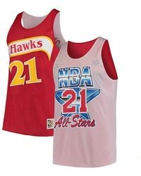 Mitchell & Ness - Atlanta Hawks Dominique Wilkins Vest - Lyst