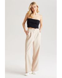 Urban Bliss - Tailored Wide Leg Trousers - Lyst