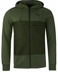 PUMA - Evolution Long Sleeve Zip Up Hooded Track Jacket 574512 03 - Lyst