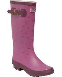 Regatta - Lady Fairweather Ii Waterproof Wellingtons - Lyst
