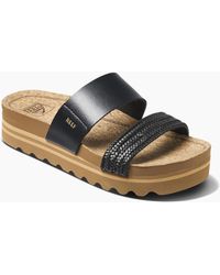 Reef - Cushion Vista Hi Sandal Braid - Lyst