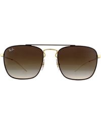 Ray-Ban - Sunglasses 3588 905513 Top On Gradient Dark Metal - Lyst
