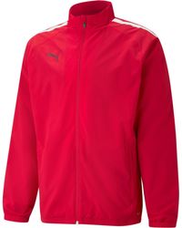 PUMA - Teamliga Sideline Jacket Tracksuit Top - Lyst