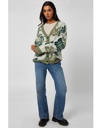 Urban Bliss - Floral Chunky Cardigan - Lyst