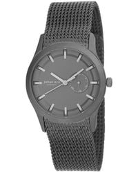 Johan Eric - Agers¸ Dial W Date Sub-Dial Watch, Ip Case & Mesh Bracelet Stainless Steel - Lyst