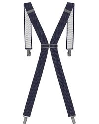 Enzo - Elasticated Polka Dot Braces - Lyst