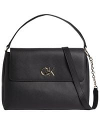 Calvin Klein - Handbag Cotton - Lyst