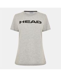 Head - Lucy Wordmark Crew Neck Short Sleeve Jersey T-Shirt - Lyst