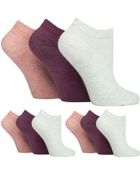 IOMI - 9 Pack Diabetic Trainer Socks - Lyst