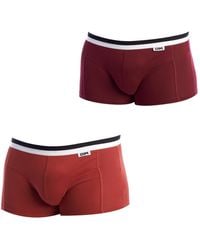 DIM - Pack-2 Boxers Basic Ademende Stof D05h2 Voor Mannen - Lyst