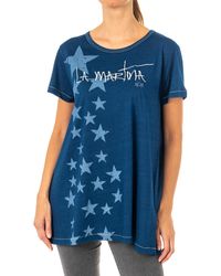 La Martina - Short Sleeve Round Neck T-Shirt Lwr304 - Lyst