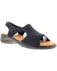 Platino - Ladies Open Toe Cut Out Mules - Lyst