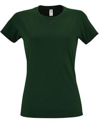 Sol's - Ladies Imperial Heavy Short Sleeve T-Shirt (Bottle) - Lyst