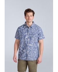 Mountain Warehouse - 'Jamie' Printed T-Shirt With Front Pocket Breathable Top Cotton - Lyst