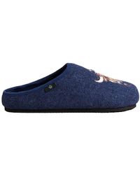 Ted Baker - Dohny Cow Graphic Slippers Wool - Lyst