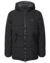 Fred Perry - Primaloft Isulated Hooded Jacket - Lyst
