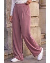 D.u.s.k - Soft Wide Leg Stretch Trouser - Lyst