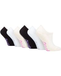 Jeep - Ladies 6 Pack Bamboo No Show Socks - Lyst