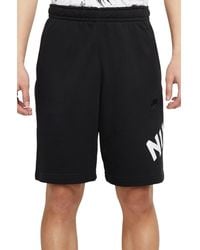 Nike - Shorts Club French Terry Cotton Gym Relaxed Fit Summer Bermuda - Lyst