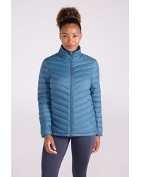 Mountain Warehouse - Featherweight Down Jacket Water Resistant Full Zip Puffer Winter Coat Polyamide - Lyst