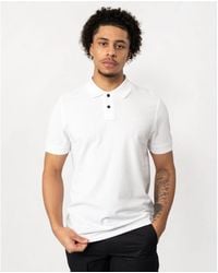 BOSS - Boss Prime Cotton-Piqué Polo Shirt With Logo Print Nos - Lyst