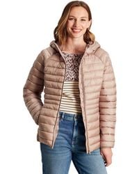 Joules - Bramley Padded Hooded Puffer Coat Jacket - Lyst