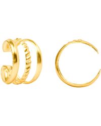 The Jewellery Stockroom - Colour Triple Ear Cuff - Lyst